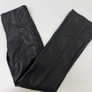 Zara Black Leather Trouser